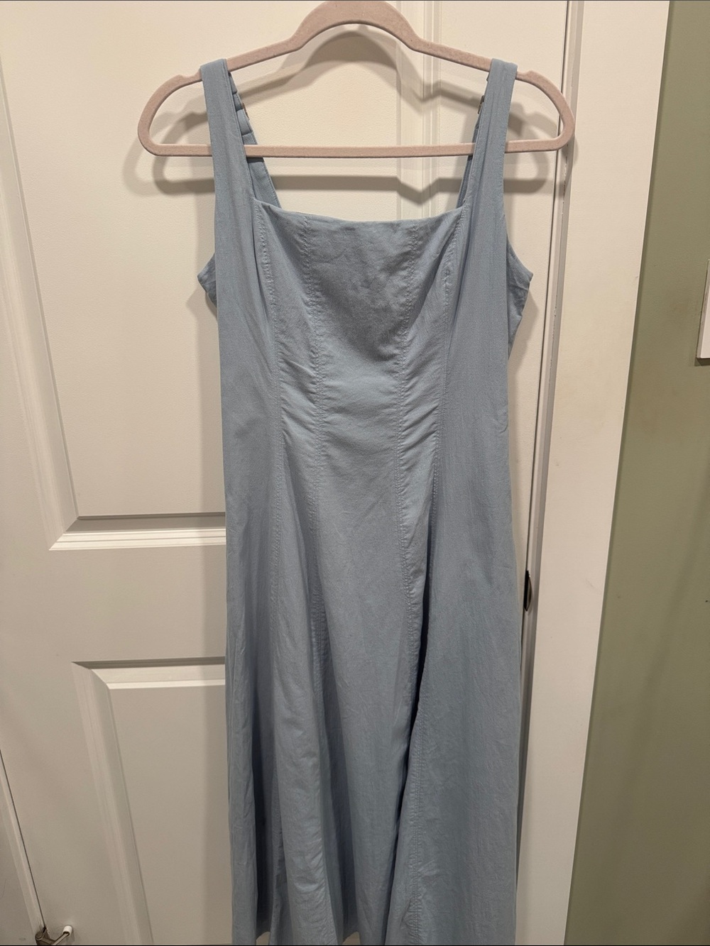 NWT Abercrombie Blue Dress Size M